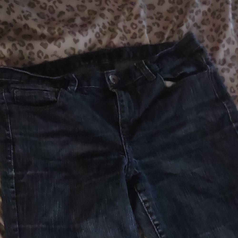 Calvin Klein Blue Flare Jeans